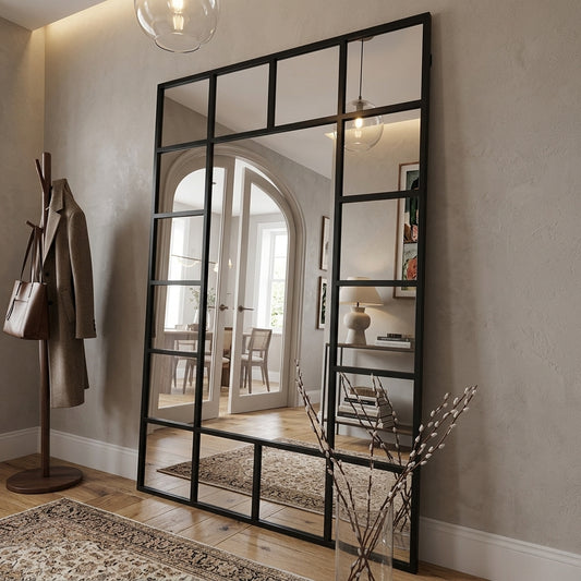 New York Grid Wall Mirror