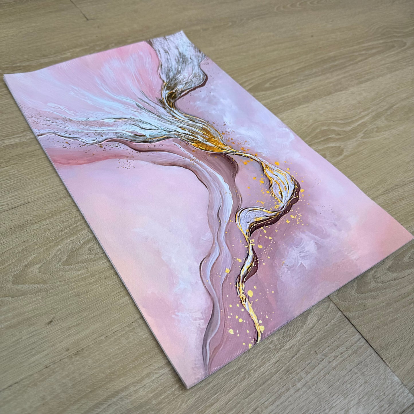 'Plush Burst' Canvas
