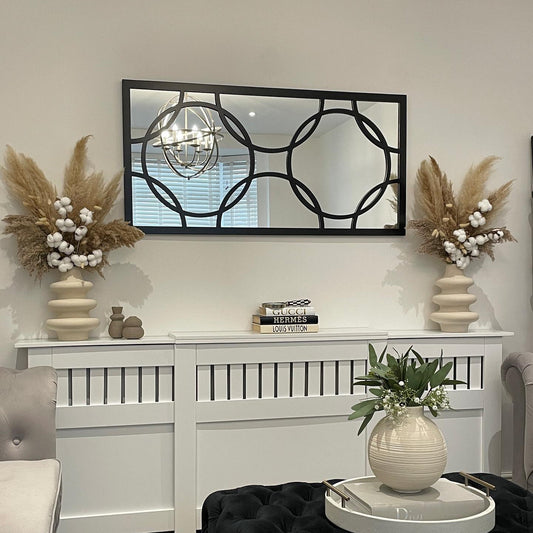 Black Orion Rectangular Wall Mirror