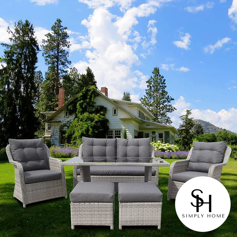 Elevate Your Outdoor Dining Experience with a Rattan Garden Dining Set
