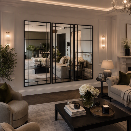 Knightsbridge Large 3 Panel Wall Mirror