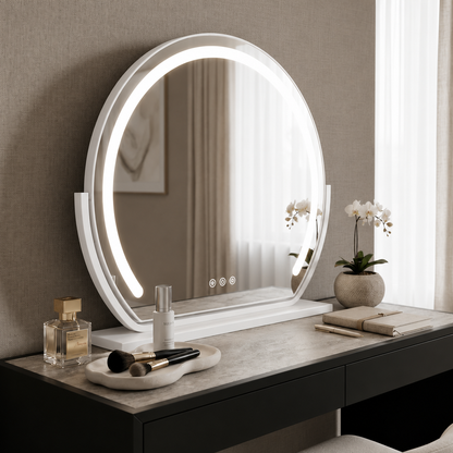 White LED Vanity Make Up Mirror