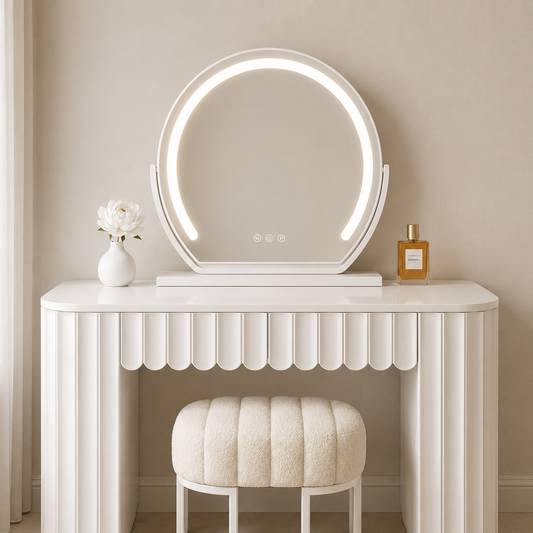 White LED Vanity Make Up Mirror
