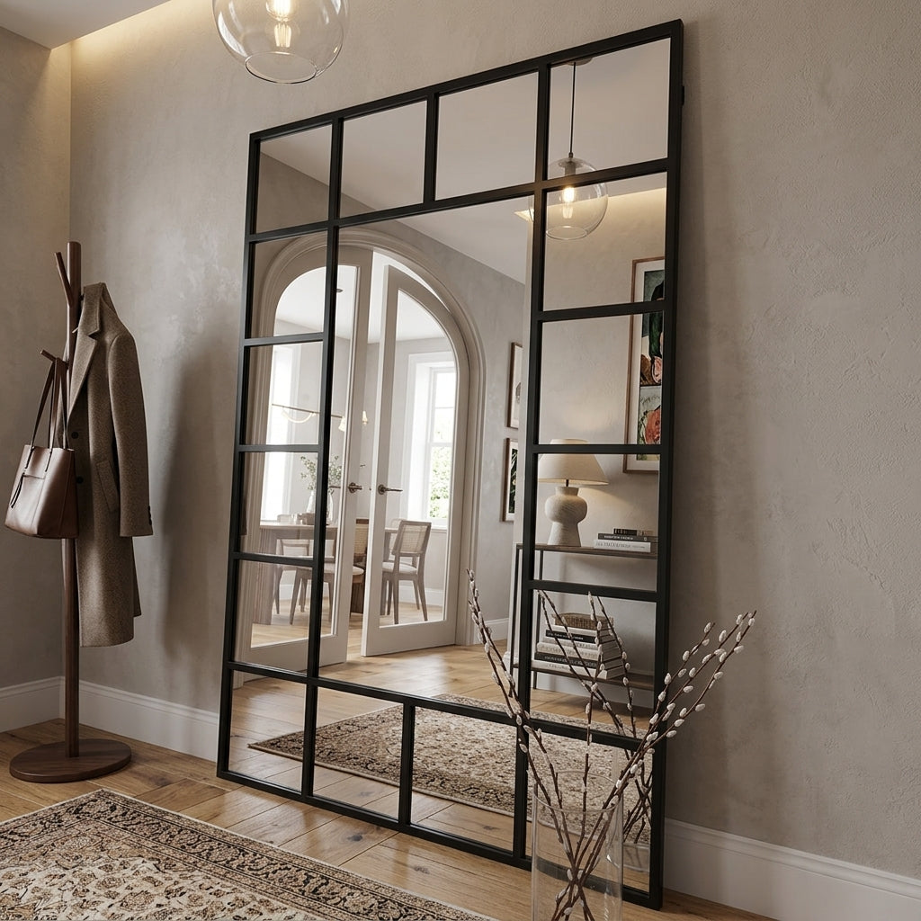New York Grid Wall Mirror