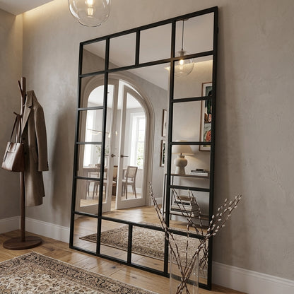 New York Grid Wall Mirror