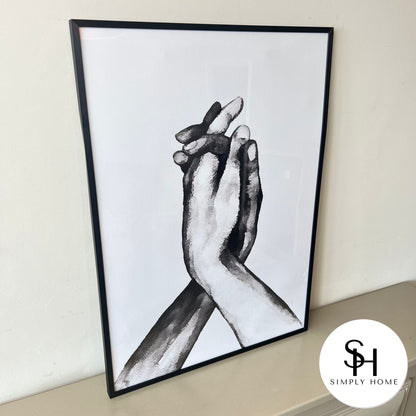 Holding Hands Up