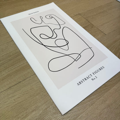 Simple Line Abstract Canvas