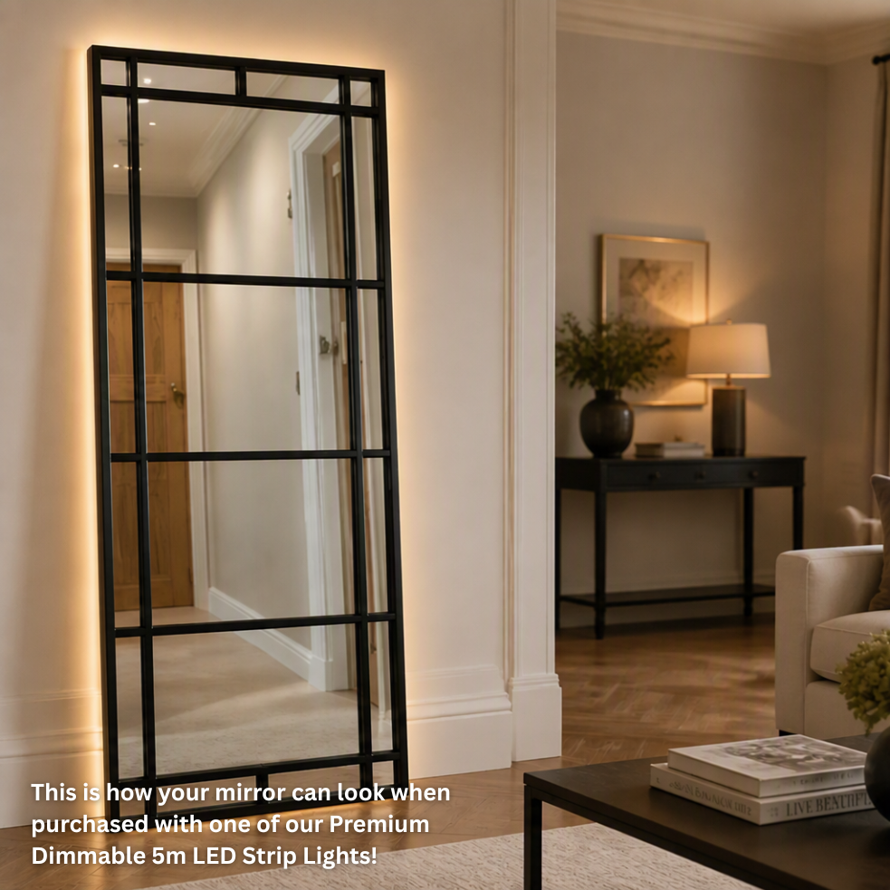 Knightsbridge Full Length Wall Mirror