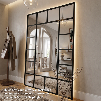 New York Grid Wall Mirror