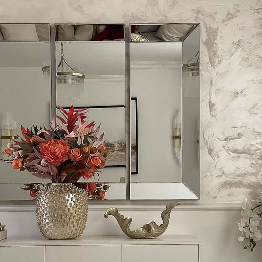 Santorini 4 Panel Wall Mirror