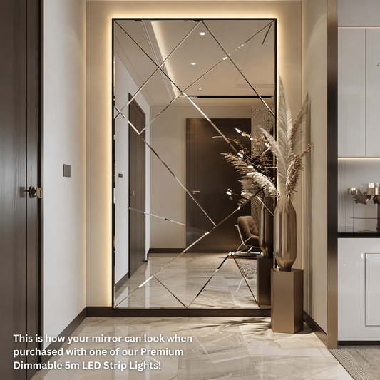 The Fendi Full Length Mirror in Black
