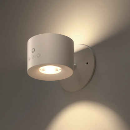 White Wireless Stick On Wall Lights