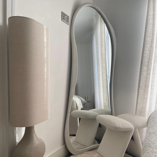 Stone Effect Irregular Full Length Mirror