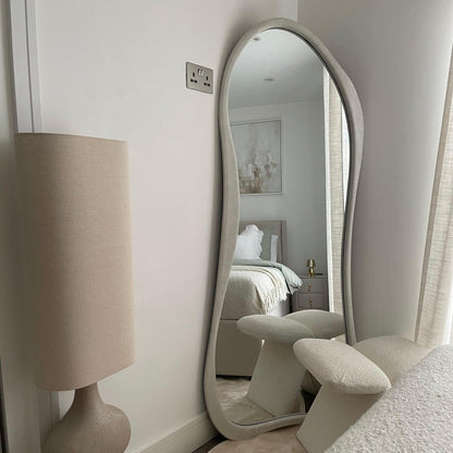 Stone Effect Irregular Full Length Mirror