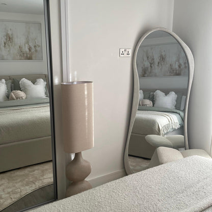Stone Effect Irregular Full Length Mirror