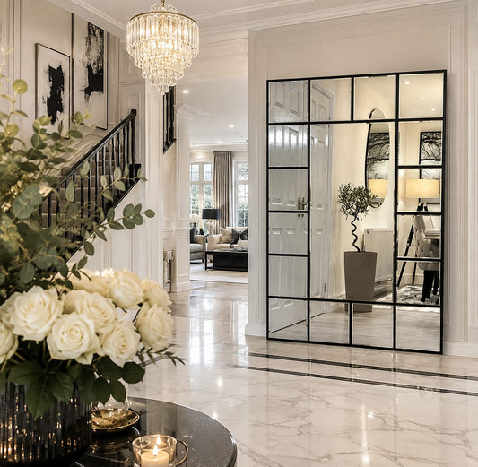 New York Grid Wall Mirror