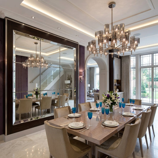 Extra Large Multi Panel Wall Mirror