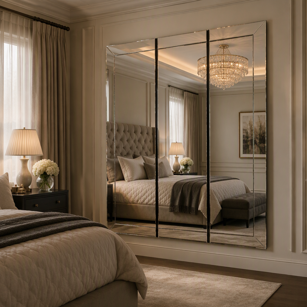 Opulence 3 Panel Floor Length Mirrors