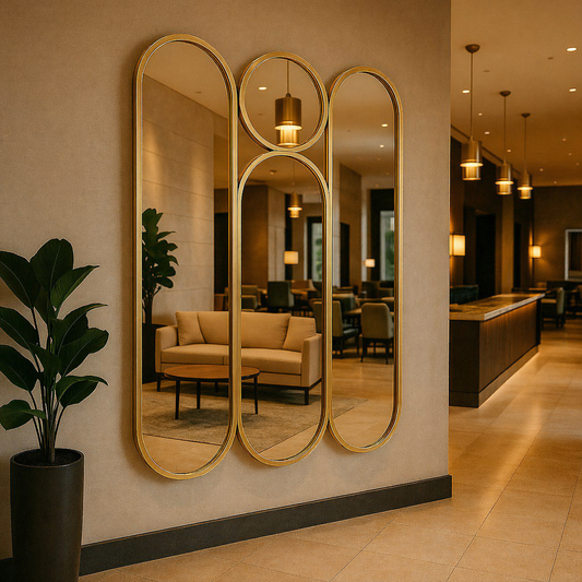 The Oval Set - Gold