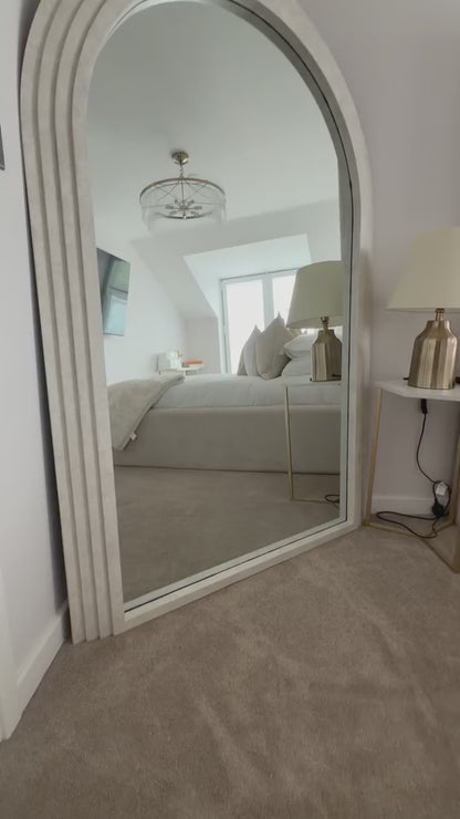 Marble Stepped Arch Full Length Mirror